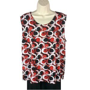 Picadilly Blouse Size XL Extra Large Sleeveless
